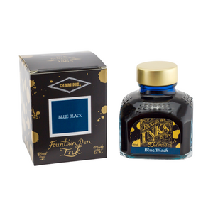 Diamine Bottled Ink 80ml Blue Black