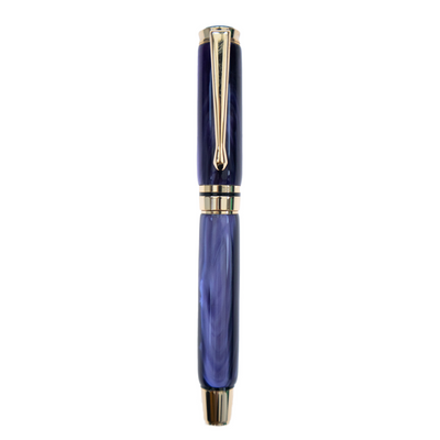 Inky Ocean Depths Resin Pen